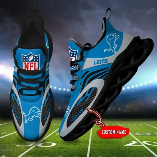 Detroit Lions Shoes Max Soul Luxury Sneakers V16
