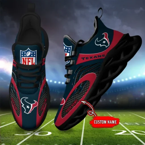 Houston Texans Shoes Custom Max Soul Shoes V16
