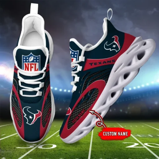 Houston Texans Shoes Custom Max Soul Shoes V16 - Image 2