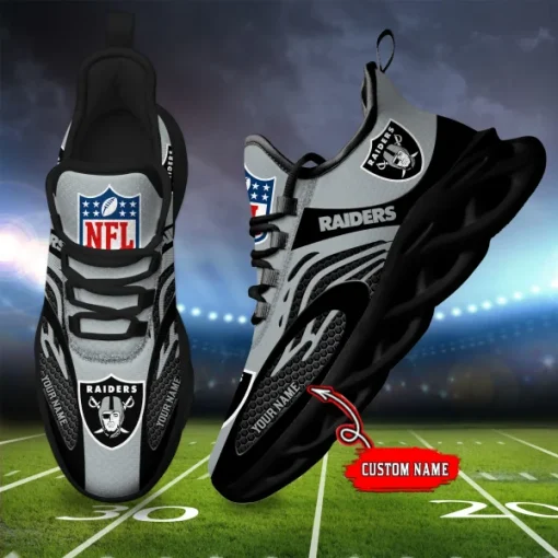 Las Vegas Raiders Max Soul Running Sneakers V16