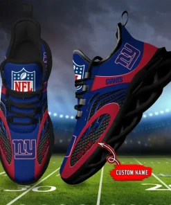 New York Giants Max Soul Shoes Luxury Custom Name V16