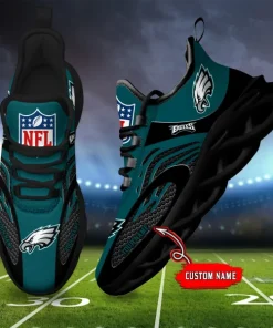 Philadelphia Eagles Fashion Custom Name Shoes V16