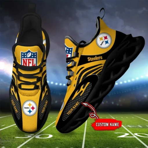 Pittsburgh Steelers Shoes Max Soul Luxury Sneakers V16