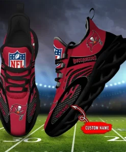 Tampa Bay Buccaneers Custom Name Max Soul Shoes V16