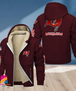 Tampa Bay Buccaneers Multicolor Thickened Zipper Hoodies ANZTZH030