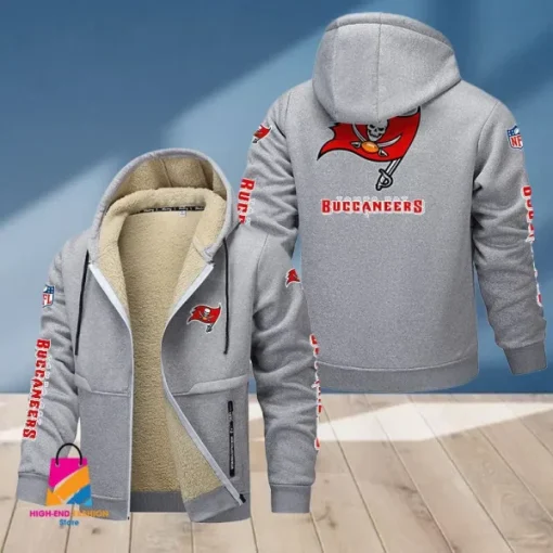 Tampa Bay Buccaneers Multicolor Thickened Zipper Hoodies ANZTZH030 - Image 9