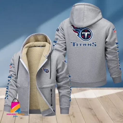 Tennessee Titans Multicolor Thickened Zipper Hoodies ANZTZH031 - Image 9