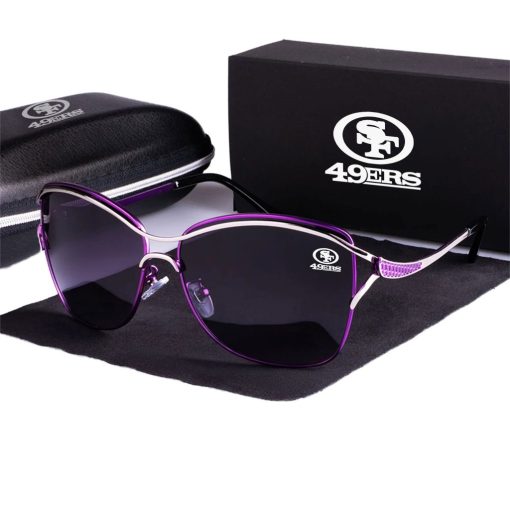 San Francisco 49ers Women’s Polarized Sunglasses Luxury Fashion VS 44 NF - Image 5