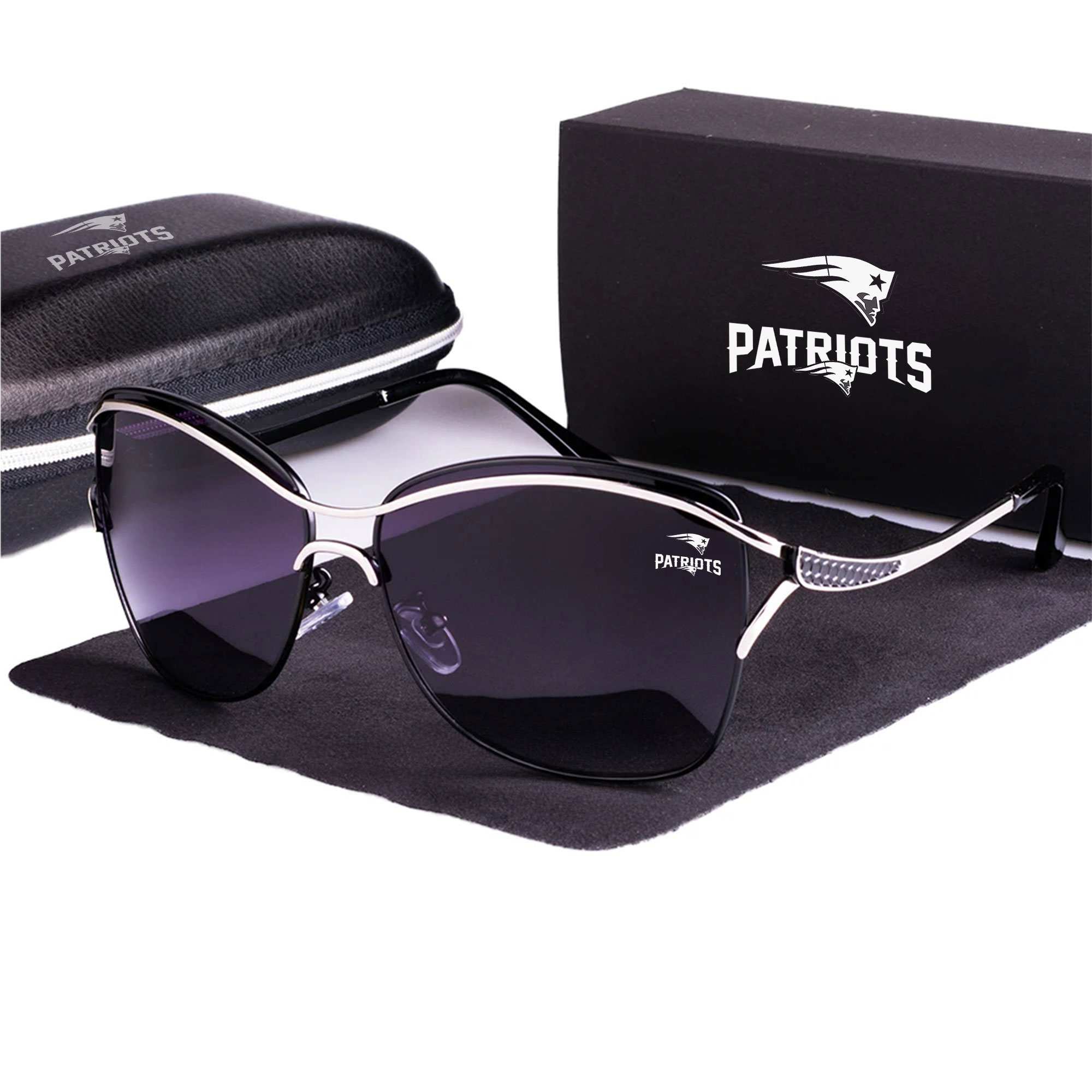 New England Patriots Women’s Polarized Sunglasses Luxury Fashion VS 44 NF - Image 5
