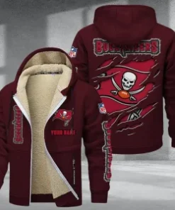 Tampa Bay Buccaneers DMTZ0383 Thickened Zipper Hoodies