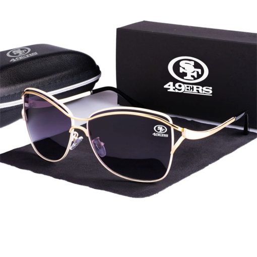 San Francisco 49ers Women’s Polarized Sunglasses Luxury Fashion VS 44 NF - Image 6