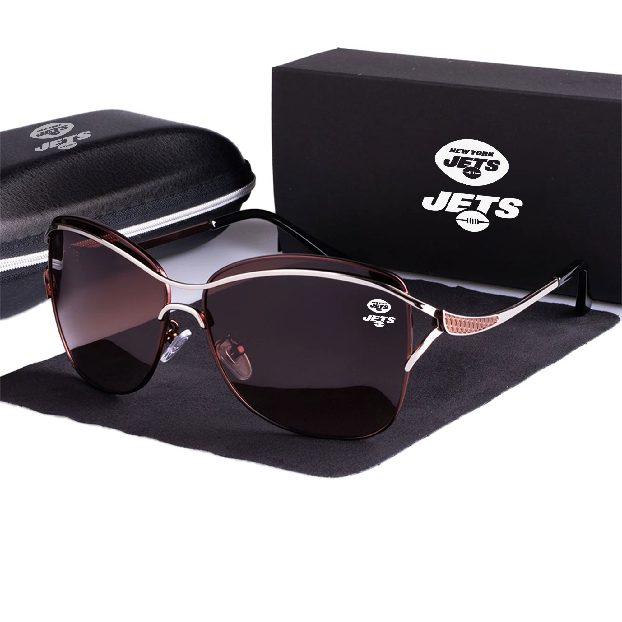 New York Jets Women’s Polarized Sunglasses Luxury Fashion VS 44 NF - Image 4