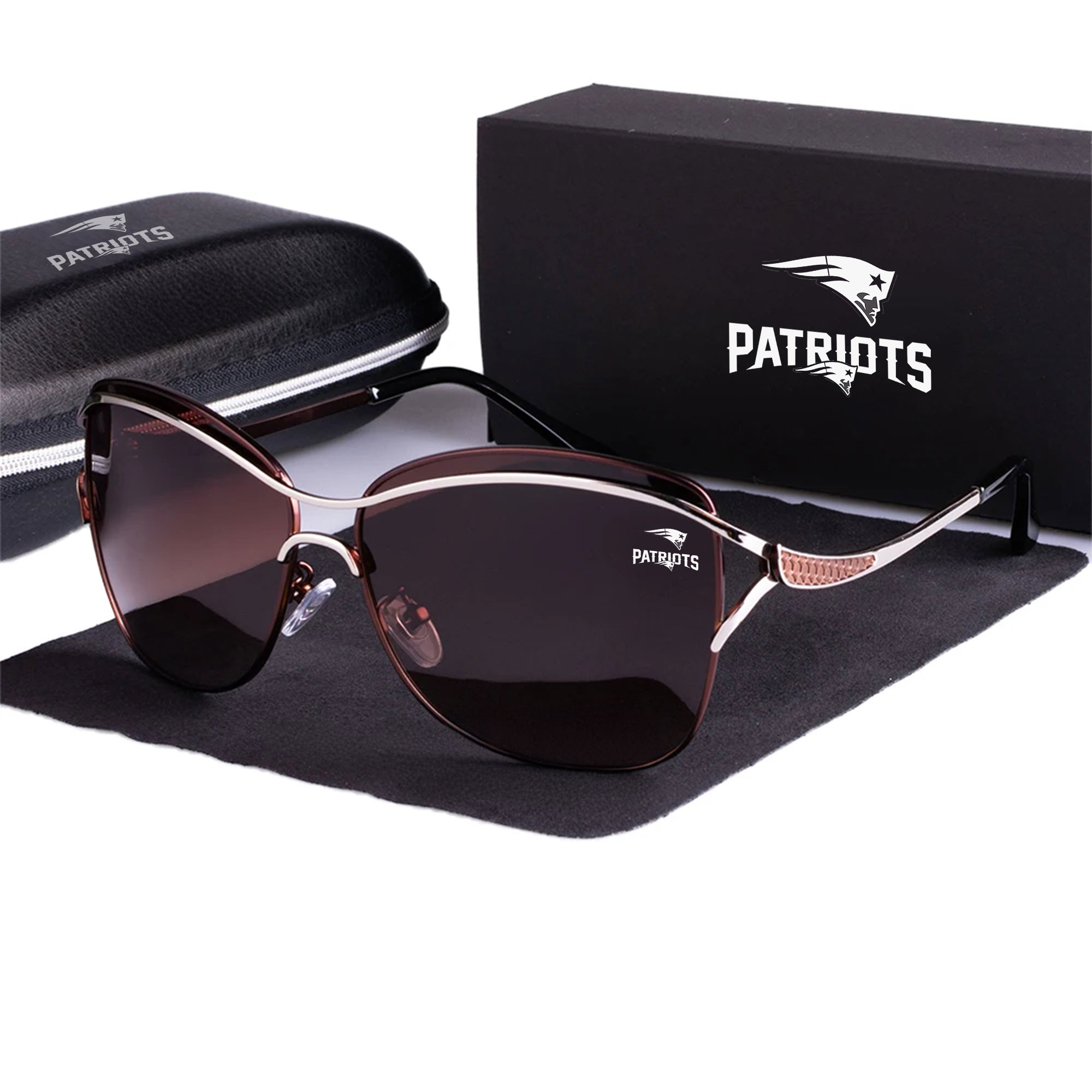 New England Patriots Women’s Polarized Sunglasses Luxury Fashion VS 44 NF - Image 3