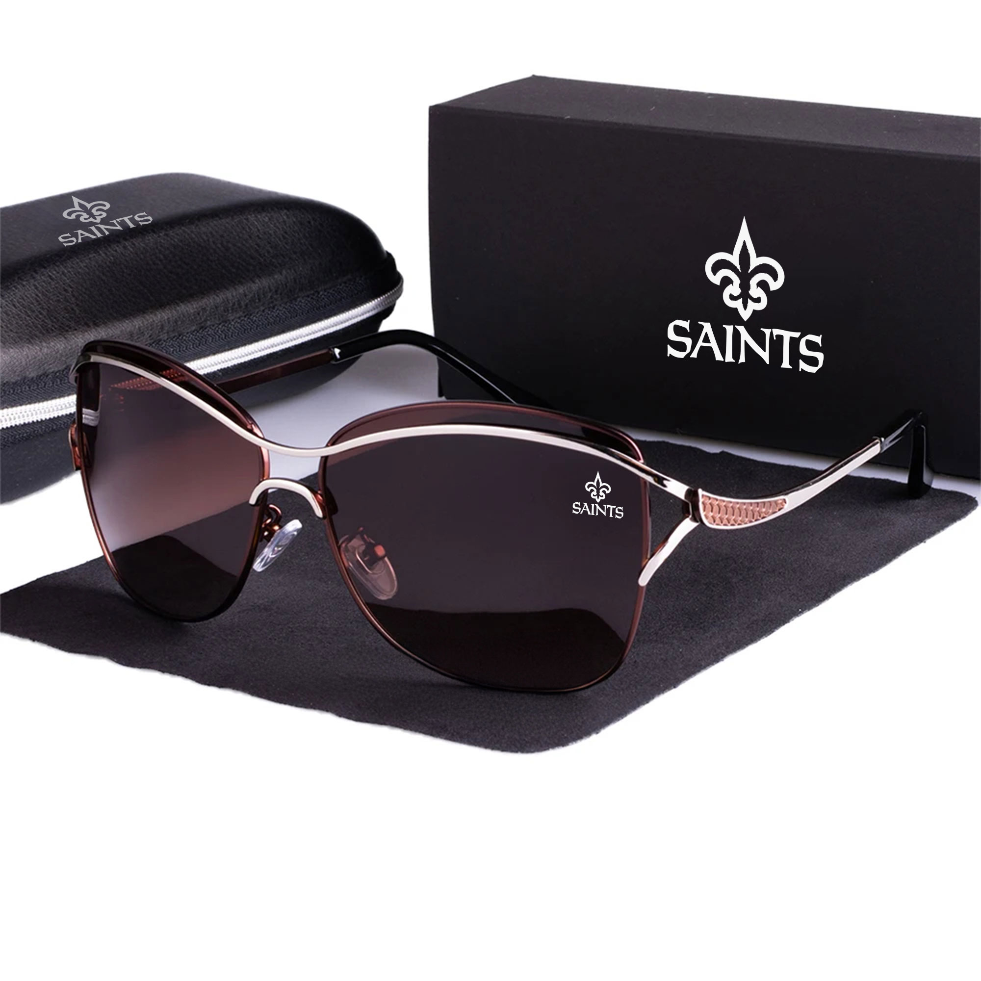 New Orleans Saints Women’s Polarized Sunglasses Luxury Fashion VS 44 NF - Image 4