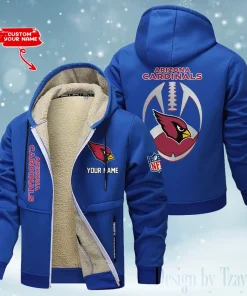 Arizona Cardinals Thickened Zipper Hoodies ANZTZH099