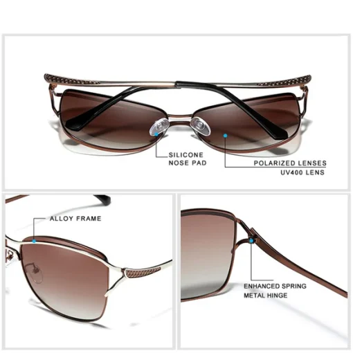 Washington Commanders Women’s Polarized Sunglasses Luxury Fashion VS 44 NF - Image 8