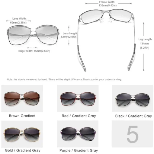 Washington Commanders Women’s Polarized Sunglasses Luxury Fashion VS 44 NF - Image 9