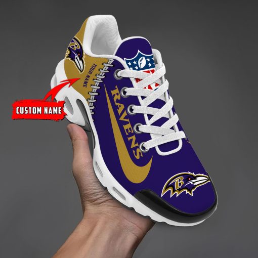 Baltimore Ravens TN Shoes Sneakers For Men And Women V45 - Image 3