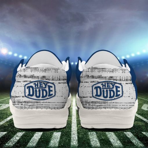 Indianapolis Colts Personalized Hey Dude Shoes For Men And Women - Image 3