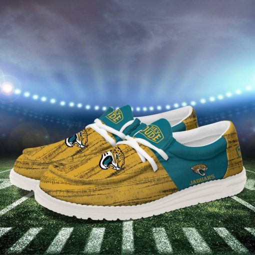Jacksonville Jaguars Personalized Hey Dude Shoes For Men And Women - Image 2