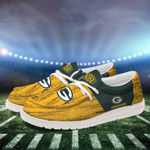 Green Bay Packers Personalized Hey Dude Shoes For Men And Women - Image 3