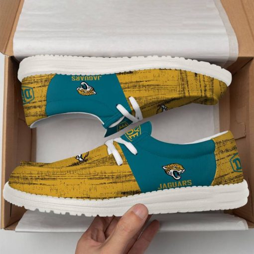 Jacksonville Jaguars Personalized Hey Dude Shoes For Men And Women - Image 3