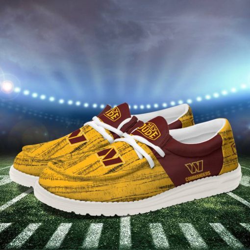 Washington Commanders Personalized Hey Dude Shoes For Men And Women - Image 2
