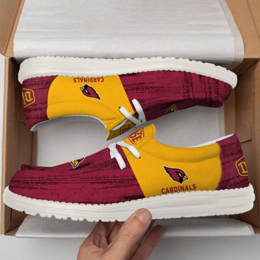 Arizona Cardinals Personalized Hey Dude Shoes For Men And Women - Image 2
