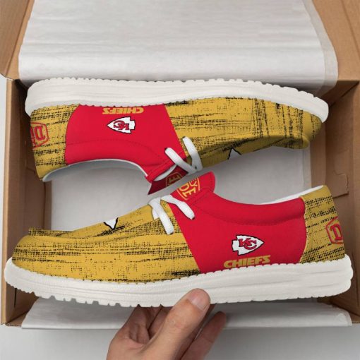 Kansas City Chiefs Personalized Hey Dude Shoes For Men And Women - Image 5