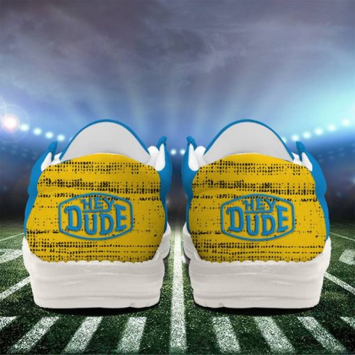 Footgearlocker Las Vegas Chargers Personalized Hey Dude Shoes For Men And Women - Image 4