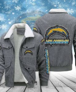 Los Angeles Chargers Thickened Corduroy Jacket
