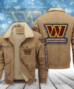 Washington Commanders Thickened Corduroy Jacket