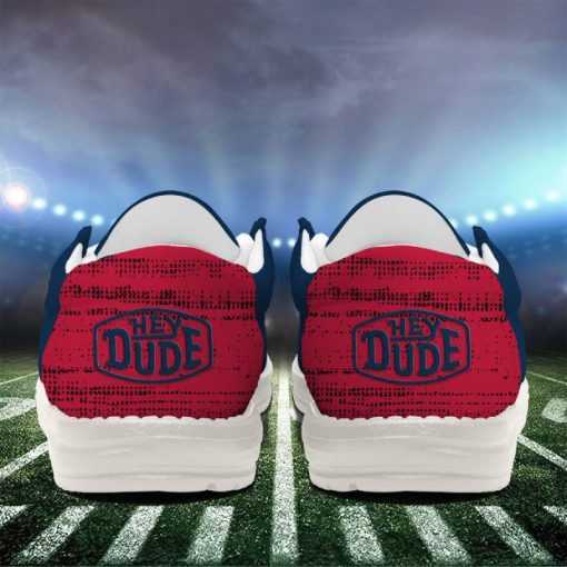 New England Patriots Personalized Hey Dude Shoes For Men And Women - Image 4