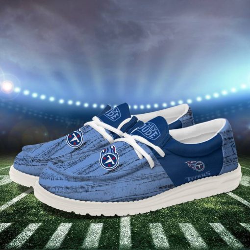Tennessee Titans Personalized Hey Dude Shoes For Men And Women - Image 4