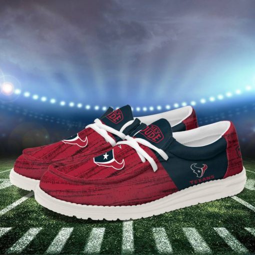 Houston Texans Personalized Hey Dude Shoes For Men And Women - Image 2