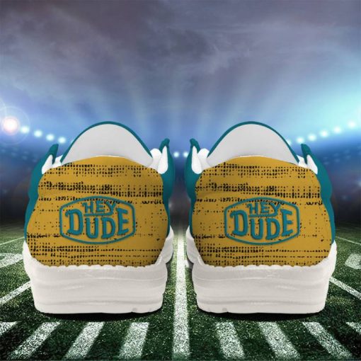 Jacksonville Jaguars Personalized Hey Dude Shoes For Men And Women - Image 4