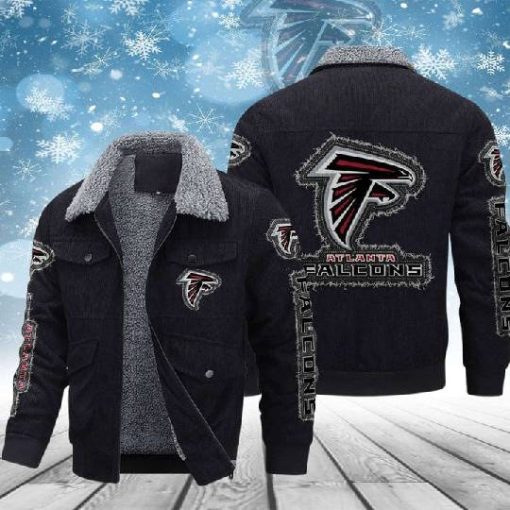 Atlanta Falcons Thickened Corduroy Jacket
