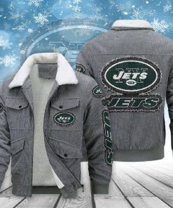 New York Jets Thickened Corduroy Jacket