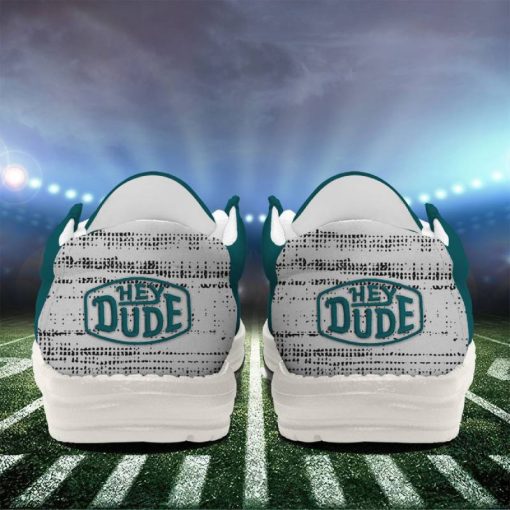 Philadelphia Eagles Personalized Hey Dude Shoes For Men And Women - Image 4