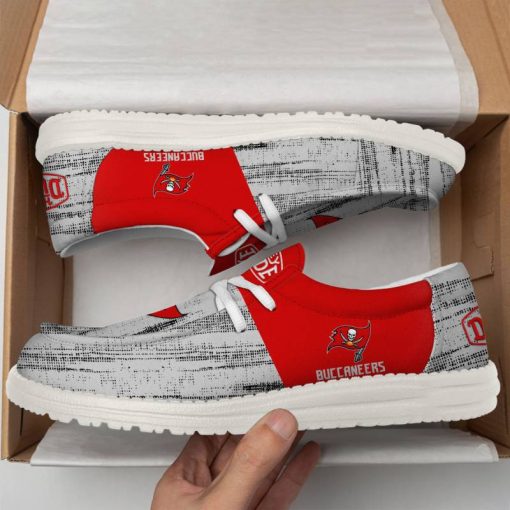 Tampa Bay Buccaneers Personalized Hey Dude Shoes For Men And Women - Image 3