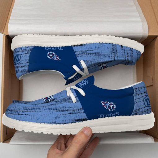 Tennessee Titans Personalized Hey Dude Shoes For Men And Women - Image 5