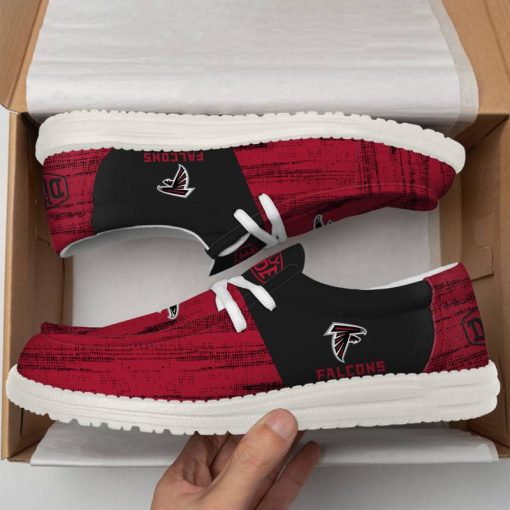 Atlanta Falcons Personalized Hey Dude Shoes For Men And Women - Image 2