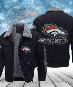 Denver Broncos Thickened Corduroy Jacket