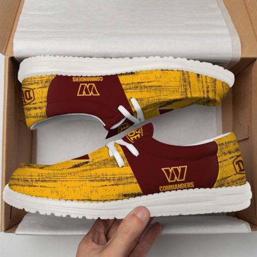 Washington Commanders Personalized Hey Dude Shoes For Men And Women - Image 3