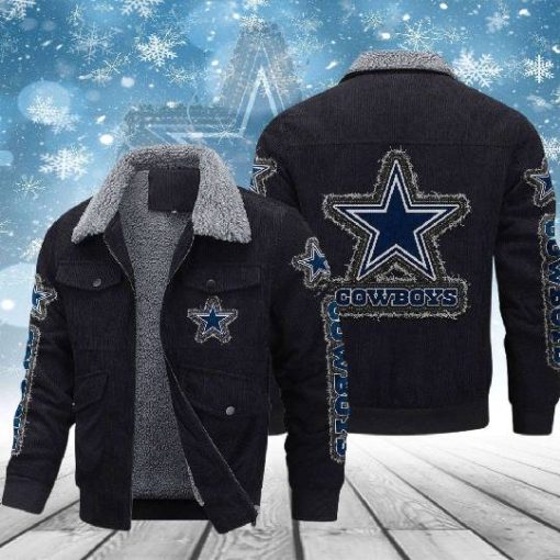 Dallas Cowboys Thickened Corduroy Jacket