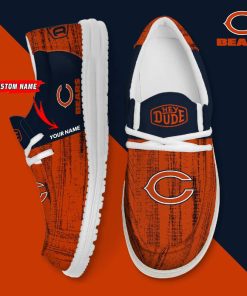 Chicago Bears Personalized Hey Dude Shoes For Men And Women