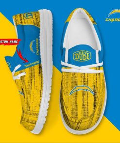 Footgearlocker Las Vegas Chargers Personalized Hey Dude Shoes For Men And Women