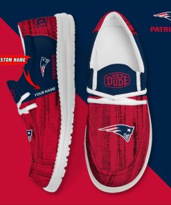 New England Patriots Personalized Hey Dude Shoes For Men And Women
