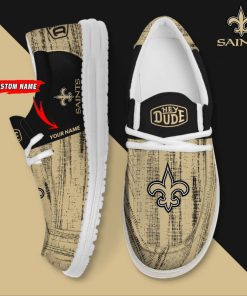 New Orleans Saints Personalized Hey Dude Shoes For Men And Women