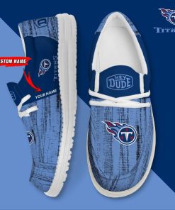 Tennessee Titans Personalized Hey Dude Shoes For Men And Women